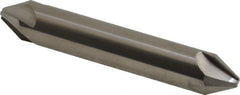 Hertel - 1/2" Head Diam, 1/2" Shank Diam, 4 Flute 60° Solid Carbide Countersink - Industrial Tool & Supply