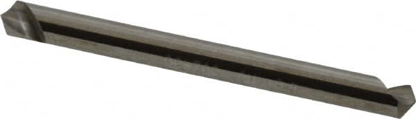 Hertel - 1/8" Head Diam, 1/8" Shank Diam, 1 Flute 110° Solid Carbide Countersink - Industrial Tool & Supply