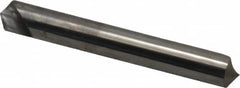 Hertel - 1/4" Head Diam, 1/4" Shank Diam, 1 Flute 110° Solid Carbide Countersink - Industrial Tool & Supply