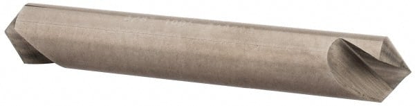 Hertel - 3/8" Head Diam, 3/8" Shank Diam, 1 Flute 100° Solid Carbide Countersink - Industrial Tool & Supply