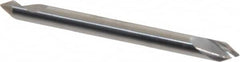 Hertel - 1/8" Head Diam, 1/8" Shank Diam, 1 Flute 60° Solid Carbide Countersink - Industrial Tool & Supply