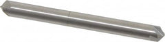 Hertel - 3/16" Head Diam, 3/16" Shank Diam, 4 Flute 100° Solid Carbide Countersink - Industrial Tool & Supply