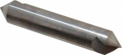 Hertel - 3/4" Head Diam, 3/4" Shank Diam, 1 Flute 82° Solid Carbide Countersink - 3-1/2" OAL, Straight Shank - Industrial Tool & Supply