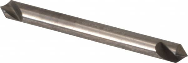 Hertel - 3/16" Head Diam, 3/16" Shank Diam, 1 Flute 82° Solid Carbide Countersink - Industrial Tool & Supply