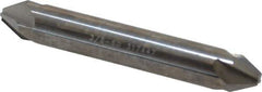 Hertel - 3/8" Head Diam, 3/8" Shank Diam, 4 Flute 60° Solid Carbide Countersink - 2-1/2" OAL, Straight Shank - Industrial Tool & Supply