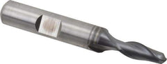 Hertel - 3/8" Head Diam, 3/8" Shank Diam, 4 Flute 120° Solid Carbide Countersink - 2-1/2" OAL, Straight Shank - Industrial Tool & Supply