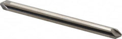 Hertel - 1/8" Head Diam, 1/8" Shank Diam, 4 Flute 82° Solid Carbide Countersink - Industrial Tool & Supply