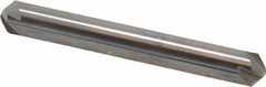 Hertel - 1/4" Head Diam, 1/4" Shank Diam, 4 Flute 100° Solid Carbide Countersink - Industrial Tool & Supply