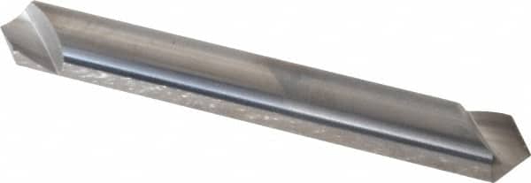 Hertel - 5/16" Head Diam, 5/16" Shank Diam, 1 Flute 100° Solid Carbide Countersink - Industrial Tool & Supply