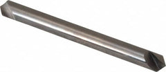 Hertel - 3/16" Head Diam, 3/16" Shank Diam, 1 Flute 100° Solid Carbide Countersink - Industrial Tool & Supply