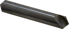 Hertel - 1/2" Head Diam, 1/2" Shank Diam, 1 Flute 100° Solid Carbide Countersink - Industrial Tool & Supply