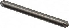 Hertel - 3/16" Head Diam, 3/16" Shank Diam, 4 Flute 90° Solid Carbide Countersink - Industrial Tool & Supply