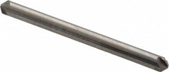 Hertel - 1/8" Head Diam, 1/8" Shank Diam, 4 Flute 100° Solid Carbide Countersink - Industrial Tool & Supply
