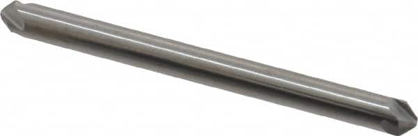 Hertel - 1/8" Head Diam, 1/8" Shank Diam, 4 Flute 90° Solid Carbide Countersink - Industrial Tool & Supply