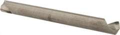 Hertel - 3/16" Head Diam, 3/16" Shank Diam, 1 Flute 120° Solid Carbide Countersink - Industrial Tool & Supply