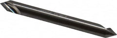 Hertel - 3/16" Head Diam, 3/16" Shank Diam, 1 Flute 60° Solid Carbide Countersink - Industrial Tool & Supply
