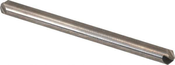 Hertel - 1/8" Head Diam, 1/8" Shank Diam, 4 Flute 110° Solid Carbide Countersink - 1-1/2" OAL, Straight Shank - Industrial Tool & Supply