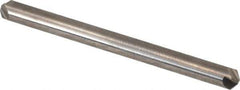 Hertel - 1/8" Head Diam, 1/8" Shank Diam, 4 Flute 110° Solid Carbide Countersink - 1-1/2" OAL, Straight Shank - Industrial Tool & Supply