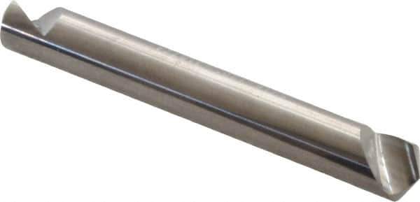 Hertel - 5/16" Head Diam, 5/16" Shank Diam, 1 Flute 120° Solid Carbide Countersink - 2-1/8" OAL, Straight Shank - Industrial Tool & Supply
