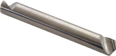 Hertel - 5/16" Head Diam, 5/16" Shank Diam, 1 Flute 120° Solid Carbide Countersink - 2-1/8" OAL, Straight Shank - Industrial Tool & Supply