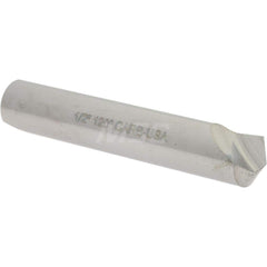 1/2″ Head Diam, 1/2″ Shank Diam, 1 Flute 120° Solid Carbide Countersink 3″ OAL, Straight Shank