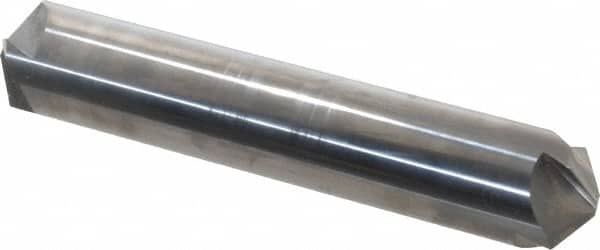 Hertel - 3/4" Head Diam, 3/4" Shank Diam, 4 Flute 120° Solid Carbide Countersink - Industrial Tool & Supply