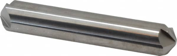 Hertel - 5/8" Head Diam, 5/8" Shank Diam, 4 Flute 120° Solid Carbide Countersink - Industrial Tool & Supply