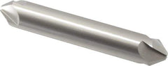 Hertel - 1/2" Head Diam, 1/2" Shank Diam, 4 Flute 82° High Speed Steel Countersink - 3" OAL, Straight Shank - Industrial Tool & Supply