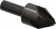 Hertel - 1" Head Diam, 1/2" Shank Diam, 4 Flute 60° High Speed Steel Countersink - Industrial Tool & Supply