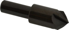 Hertel - 3/4" Head Diam, 1/2" Shank Diam, 4 Flute 90° High Speed Steel Countersink - Industrial Tool & Supply