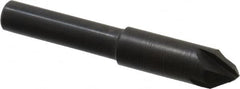 Hertel - 5/16" Head Diam, 1/4" Shank Diam, 4 Flute 60° High Speed Steel Countersink - Industrial Tool & Supply
