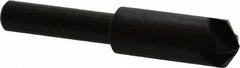 Hertel - 3/8" Head Diam, 1/4" Shank Diam, 4 Flute 110° High Speed Steel Countersink - Industrial Tool & Supply