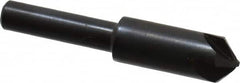 Hertel - 3/8" Head Diam, 1/4" Shank Diam, 4 Flute 90° High Speed Steel Countersink - Industrial Tool & Supply