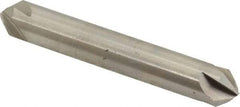 Hertel - 3/8" Head Diam, 3/8" Shank Diam, 4 Flute 82° High Speed Steel Countersink - 2-1/2" OAL, Straight Shank - Industrial Tool & Supply