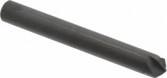 Hertel - 1/4" Head Diam, 1/4" Shank Diam, 4 Flute 100° High Speed Steel Countersink - Industrial Tool & Supply