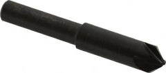 Hertel - 5/16" Head Diam, 1/4" Shank Diam, 4 Flute 82° High Speed Steel Countersink - Industrial Tool & Supply