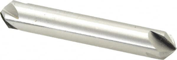 Hertel - 3/8" Head Diam, 3/8" Shank Diam, 4 Flute 90° High Speed Steel Countersink - Industrial Tool & Supply
