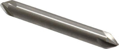 Hertel - 5/16" Head Diam, 5/16" Shank Diam, 4 Flute 60° High Speed Steel Countersink - 2-1/8" OAL, Straight Shank - Industrial Tool & Supply
