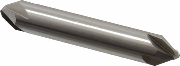 Hertel - 1/2" Head Diam, 1/2" Shank Diam, 4 Flute 60° High Speed Steel Countersink - Industrial Tool & Supply