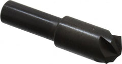 Hertel - 1/2" Head Diam, 3/8" Shank Diam, 4 Flute 120° High Speed Steel Countersink - Industrial Tool & Supply