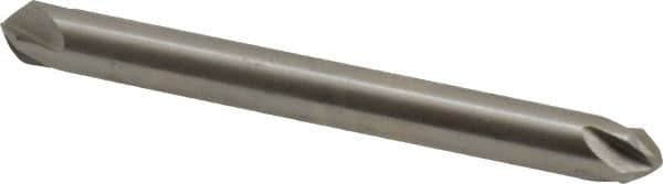 Hertel - 3/16" Head Diam, 3/16" Shank Diam, 4 Flute 82° High Speed Steel Countersink - Industrial Tool & Supply
