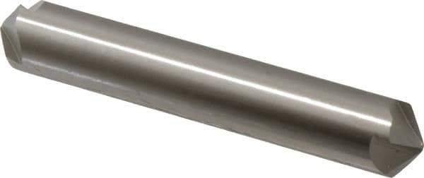 Hertel - 1/2" Head Diam, 1/2" Shank Diam, 4 Flute 110° High Speed Steel Countersink - 3" OAL, Straight Shank - Industrial Tool & Supply
