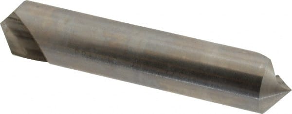 Hertel - 3/4" Head Diam, 3/4" Shank Diam, 1 Flute 100° High Speed Steel Countersink - Industrial Tool & Supply