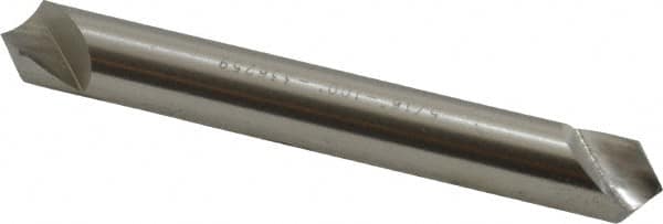 Hertel - 5/16" Head Diam, 5/16" Shank Diam, 1 Flute 100° High Speed Steel Countersink - Industrial Tool & Supply