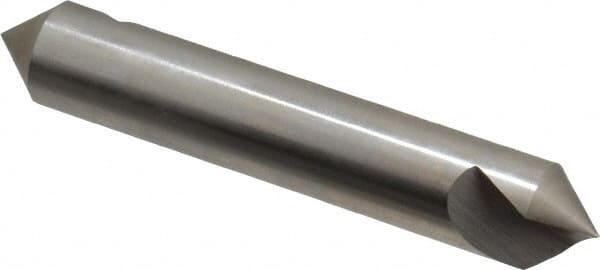 Hertel - 1/2" Head Diam, 1/2" Shank Diam, 1 Flute 82° High Speed Steel Countersink - Industrial Tool & Supply