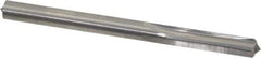 Hertel - 1/4" Head Diam, 1/4" Shank Diam, 1 Flute 120° High Speed Steel Countersink - 2" OAL, Straight Shank - Industrial Tool & Supply