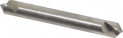 Hertel - 1/4" Head Diam, 1/4" Shank Diam, 1 Flute 100° High Speed Steel Countersink - Industrial Tool & Supply