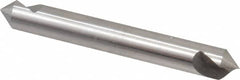 Hertel - 1/4" Head Diam, 1/4" Shank Diam, 1 Flute 82° High Speed Steel Countersink - Industrial Tool & Supply
