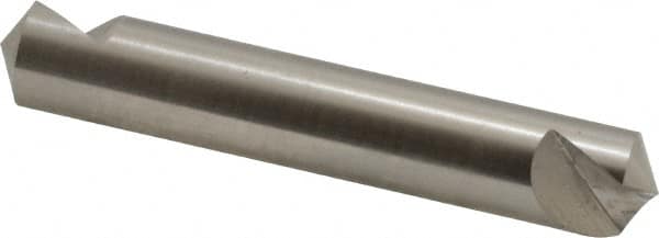 Hertel - 1/2" Head Diam, 1/2" Shank Diam, 1 Flute 120° High Speed Steel Countersink - Industrial Tool & Supply