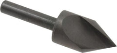 Hertel - 5/8" Head Diam, 1/4" Shank Diam, 1 Flute 60° High Speed Steel Countersink - Industrial Tool & Supply